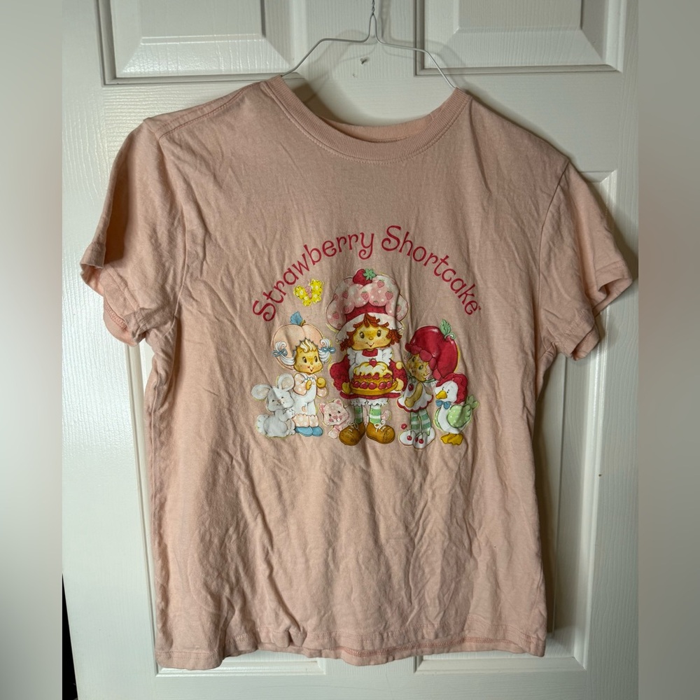 Women’s Strawberry Shortcake Pink T-Shirt - Picture 8 of 10